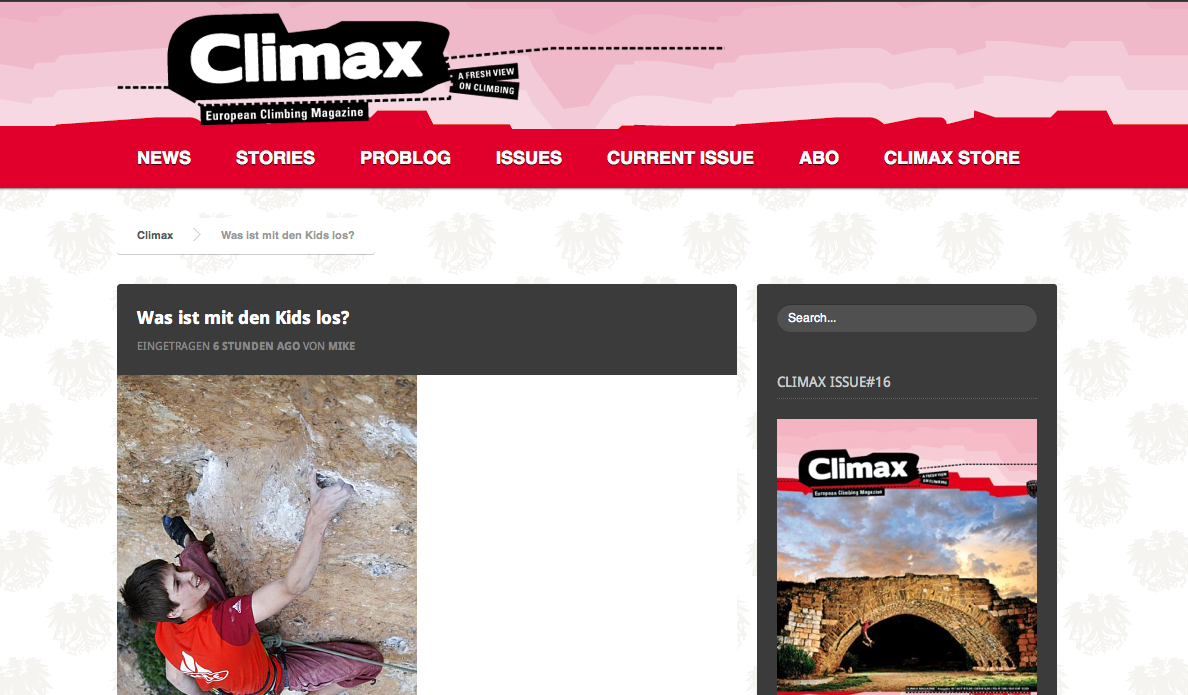 German website Climax