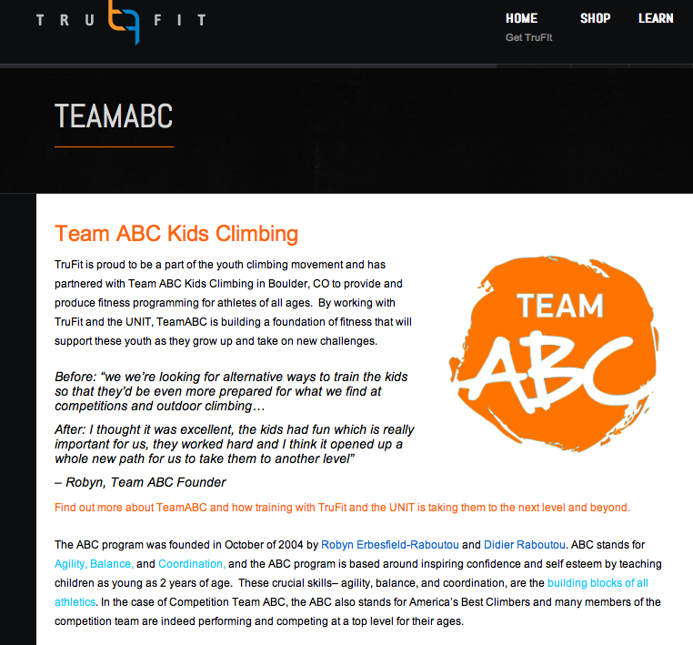 Team ABC and Trufit